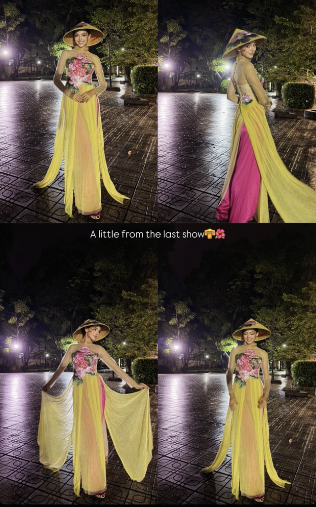 Không thể rời mắt khi xem vợ mẫu Tây của Bùi Tiến Dũng "tái xuất" sàn catwalk: Tuyệt đối slay!- Ảnh 4.