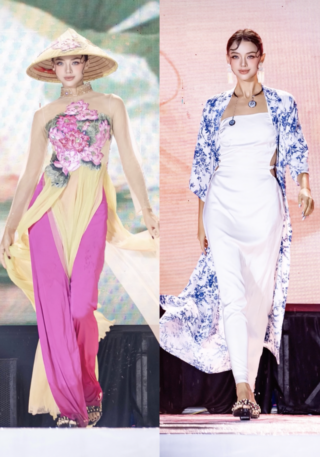 Không thể rời mắt khi xem vợ mẫu Tây của Bùi Tiến Dũng "tái xuất" sàn catwalk: Tuyệt đối slay!- Ảnh 3.