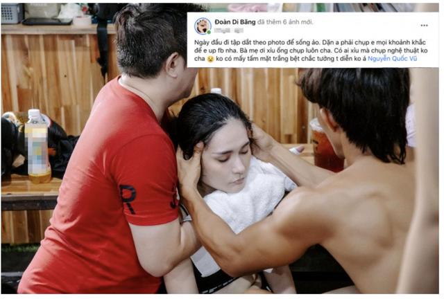 Đoàn Di Băng ngất xỉu- Ảnh 2. Đoàn Di Băng ngất xỉu- Ảnh 2.