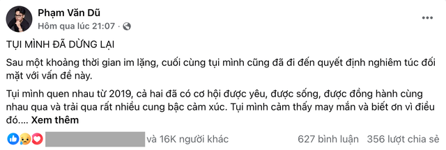 “Giáo sư Chuối” và Sunny Trương - cặp YouTuber đình đám thông báo chia tay- Ảnh 3.