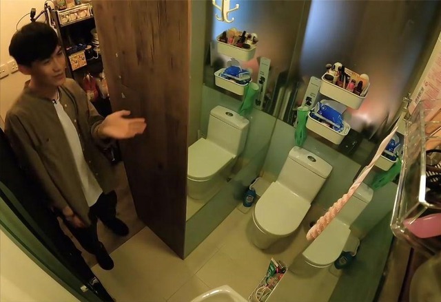 Bật khóc ở Hồng Kông: Vợ chồng sống chen chúc trong 