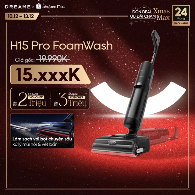 Sale 12/12: 4 máy hút bụi lau nhà đáng mua nhất - gọn, khỏe và phù hợp mọi kiểu nhà Việt- Ảnh 2.