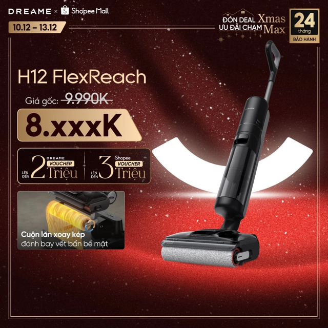 Sale 12/12: 4 máy hút bụi lau nhà đáng mua nhất - gọn, khỏe và phù hợp mọi kiểu nhà Việt- Ảnh 1.