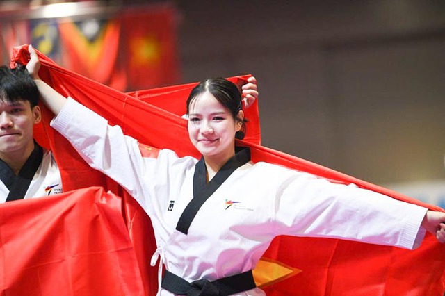 Phỏng vấn nhanh hot girl Taekwondo giành 2 huy chương về cho Việt Nam: Đã giỏi còn xinh, phụ nữ Việt mãi đỉnh!- Ảnh 2. Phỏng vấn nhanh hot girl Taekwondo giành 2 huy chương về cho Việt Nam: Đã giỏi còn xinh, phụ nữ Việt mãi đỉnh!- Ảnh 2.