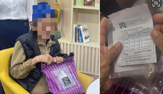 Cuộc gọi khiến cụ bà 76 tuổi bán sạch 2 tỷ tiền vàng, được nhân viên ngân hàng BIDV cứu trong gang tấc- Ảnh 1. Cuộc gọi khiến cụ bà 76 tuổi bán sạch 2 tỷ tiền vàng, được nhân viên ngân hàng BIDV cứu trong gang tấc- Ảnh 1.