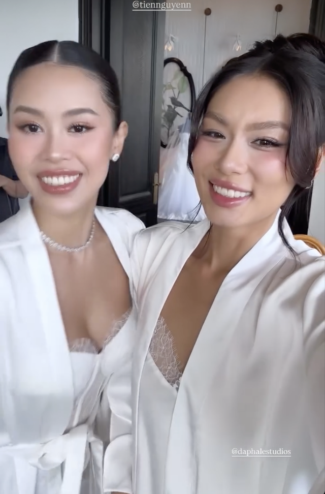 Trước giờ G lễ cưới của Tiên Nguyễn tại Đà Nẵng: Lan Khuê tham gia, anh em nhà tỷ phú đồng loạt check in!- Ảnh 1.