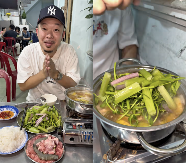 Cảnh tượng khách Nhật nhét cọng rau vào cán muôi khi ăn lẩu khiến dân mạng Việt giật mình- Ảnh 1. Cảnh tượng khách Nhật nhét cọng rau vào cán muôi khi ăn lẩu khiến dân mạng Việt giật mình- Ảnh 1.