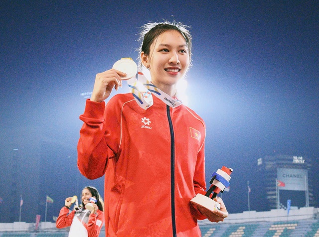 Phỏng vấn "nữ thần" Việt Nam 2k5 lần đầu dự SEA Games đã phá kỉ lục tồn tại suốt 15 năm, còn cực xinh đẹp- Ảnh 1. Phỏng vấn "nữ thần" Việt Nam 2k5 lần đầu dự SEA Games đã phá kỉ lục tồn tại suốt 15 năm, còn cực xinh đẹp- Ảnh 1.