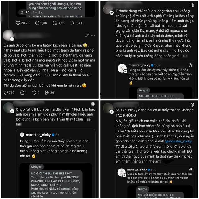 Cùng bị chê vô duyên khi lên trao giải tại Chung kết Say Hi, NICKY có cách xử lý thua hẳn HURRYKNG- Ảnh 3.