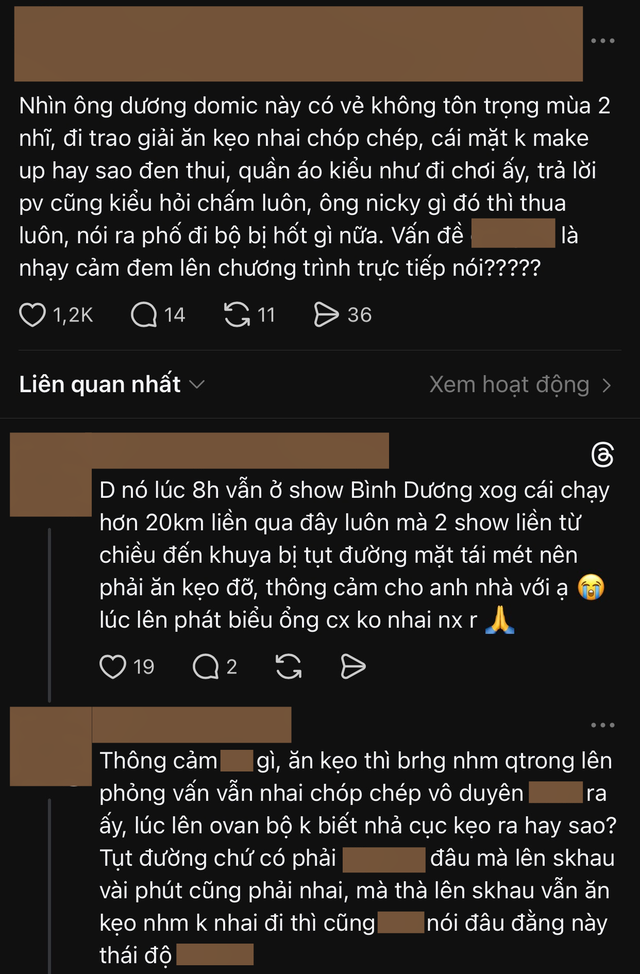 Dương Domic bị chê vô duyên- Ảnh 1.