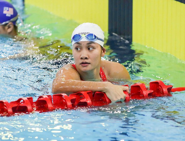 "Tiên cá" Võ Thị Mỹ Tiên giành nhiều huy chương nhất Việt Nam tại SEA Games 33- Ảnh 2. "Tiên cá" Võ Thị Mỹ Tiên giành nhiều huy chương nhất Việt Nam tại SEA Games 33- Ảnh 2.