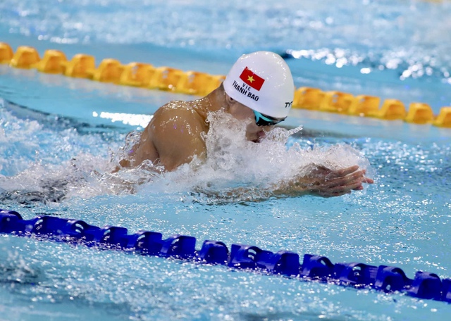 Nụ cười đã nở trên môi của "tiên cá" Võ Thị Mỹ Tiên tại SEA Games 33- Ảnh 7. Nụ cười đã nở trên môi của "tiên cá" Võ Thị Mỹ Tiên tại SEA Games 33- Ảnh 7.