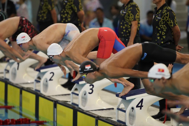 Nụ cười đã nở trên môi của "tiên cá" Võ Thị Mỹ Tiên tại SEA Games 33- Ảnh 8. Nụ cười đã nở trên môi của "tiên cá" Võ Thị Mỹ Tiên tại SEA Games 33- Ảnh 8.