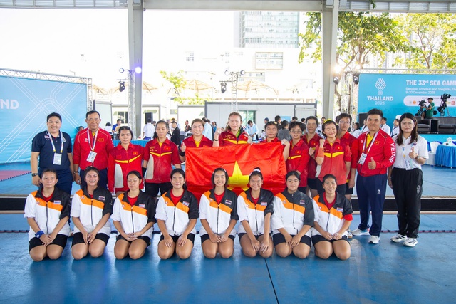Kéo co Việt Nam đụng độ Thái Lan cực khốc liệt, giành luôn huy chương vàng SEA Games- Ảnh 8.