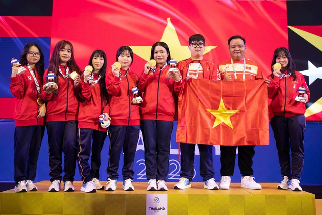 Chân dung những nữ chiến binh vàng Liên Quân Mobile Việt Nam tại SEA Games 33- Ảnh 1.