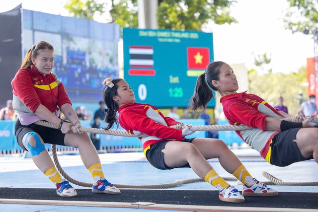 Kéo co Việt Nam đụng độ Thái Lan cực khốc liệt, giành luôn huy chương vàng SEA Games- Ảnh 6.