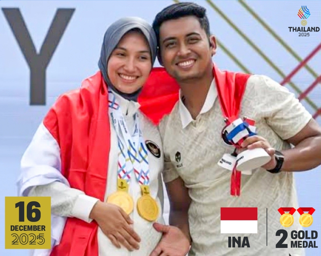 Nữ xạ thủ vác bụng bầu 4 tháng đấu SEA Games, giành 2 HCV- Ảnh 1. Nữ xạ thủ vác bụng bầu 4 tháng đấu SEA Games, giành 2 HCV- Ảnh 1.