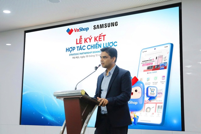 Samsung chính thức đưa sản phẩm lên VnShop thông qua hợp tác chiến lược- Ảnh 1. Samsung chính thức đưa sản phẩm lên VnShop thông qua hợp tác chiến lược- Ảnh 1.