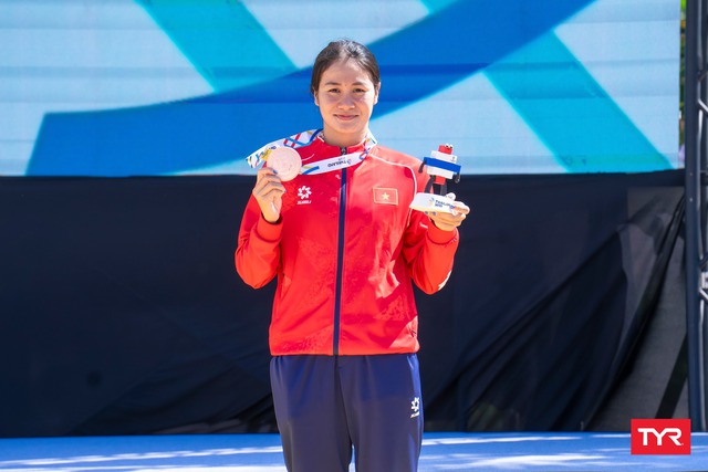 "Tiên cá" Võ Thị Mỹ Tiên: Cô gái khóc trên bục nhận huy chương lại là người giành nhiều huy chương nhất cho Việt Nam- Ảnh 3.