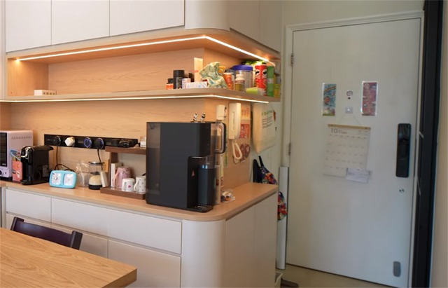 Giúp việc sống cùng nhà, gia chủ chi 1,5 tỷ cải tạo căn hộ 52m²- Ảnh 3.