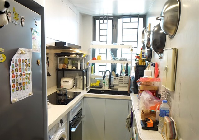 Giúp việc sống cùng nhà, gia chủ chi 1,5 tỷ cải tạo căn hộ 52m²- Ảnh 6.