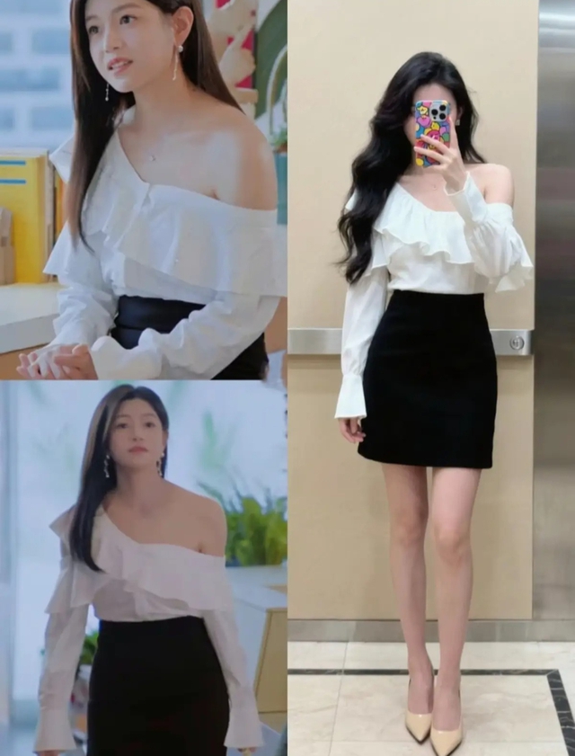 Nữ chính phim ngôn tình 42 tuổi vẫn xinh như búp bê, mặc đẹp đến nỗi gái trẻ phải cắp sách vở "học lỏm"- Ảnh 10.