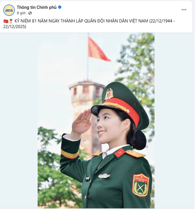 Một Á hậu Việt bất ngờ xuất hiện trên trang Thông tin Chính phủ- Ảnh 1.