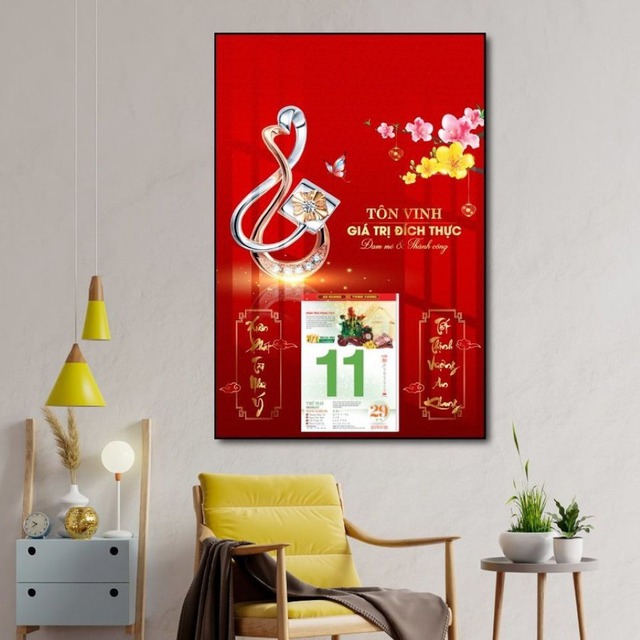 Vị trí ĐẠI KỊ khi treo lịch năm mới 2026- Ảnh 1. Vị trí ĐẠI KỊ khi treo lịch năm mới 2026- Ảnh 1.