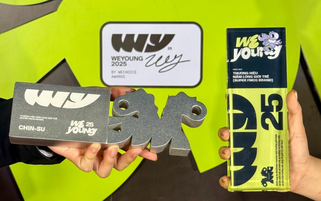 CHIN-SU chiến thắng ngoạn mục với giải thưởng Thương hiệu nằm lòng giới trẻ tại WeYoung 2025- Ảnh 2.