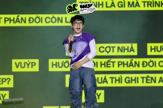 WeYoung 2025: Khi các nghệ sĩ trẻ làm chủ sân khấu và toả sáng bằng câu chuyện âm nhạc của chính mình- Ảnh 2.