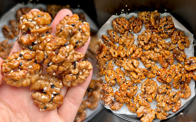 Ngày nghỉ làm món ăn giòn tan rôm rốp mà không cần chiên, chồng con ăn thử một miếng là "nghiện" quên lối về- Ảnh 1.