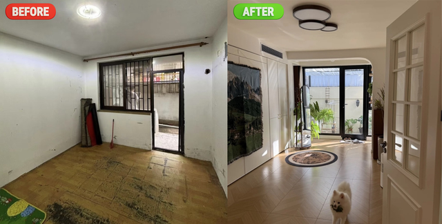 Không ai thèm ngó tới nhà tầng 1 cũ nát, người đàn ông liều xuống tiền rồi lột xác như phim điện ảnh- Ảnh 4.