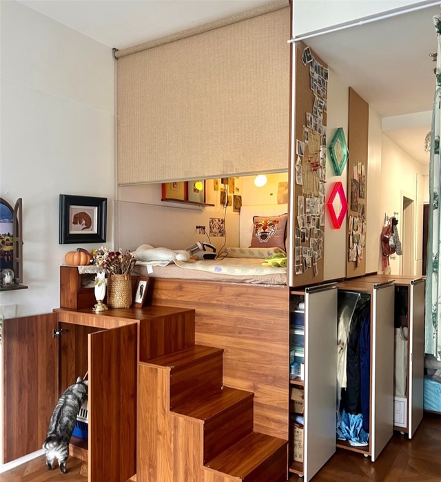 Ngắm căn hộ của cô gái làm văn phòng lương 13 triệu/tháng: Tối giản nhưng góc nào cũng như bước ra từ phim- Ảnh 6.