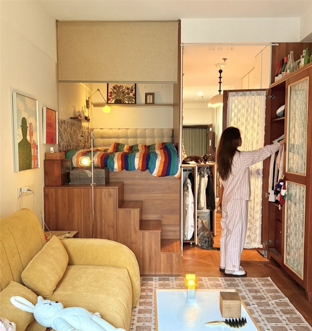 Ngắm căn hộ của cô gái làm văn phòng lương 13 triệu/tháng: Tối giản nhưng góc nào cũng như bước ra từ phim- Ảnh 8.