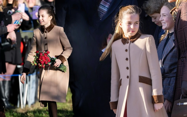 "Công chúa hạt dẻ" nhà Kate: Charlotte 10 tuổi khí chất ngút ngàn, diện đồ "Old Money" chuẩn người thừa kế sáng giá- Ảnh 1.