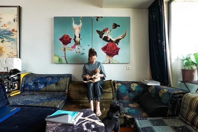 Nữ giám đốc độc thân sống trong căn hộ 90m2, thuê thêm căn 35m2 mở quầy bar mini mời hàng xóm đến xập xình- Ảnh 7.