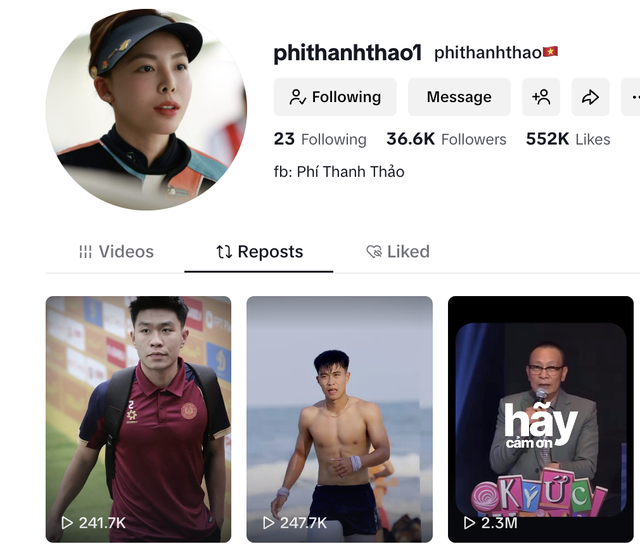 Phí Thanh Thảo cho "bay màu" 60 clip trai đẹp 6 múi, thay bằng video của Lý Đức U22 Việt Nam giữa tin hẹn hò- Ảnh 1.