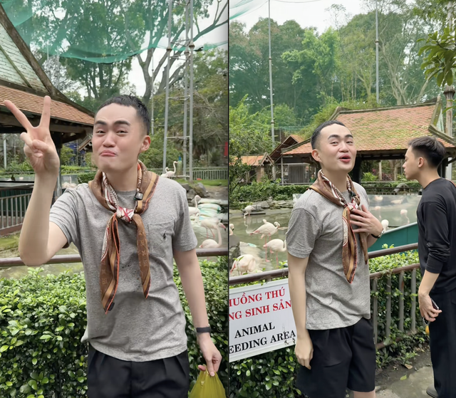 Tina Thảo Thi "cãi nhau" ở Thảo Cầm Viên- Ảnh 1.