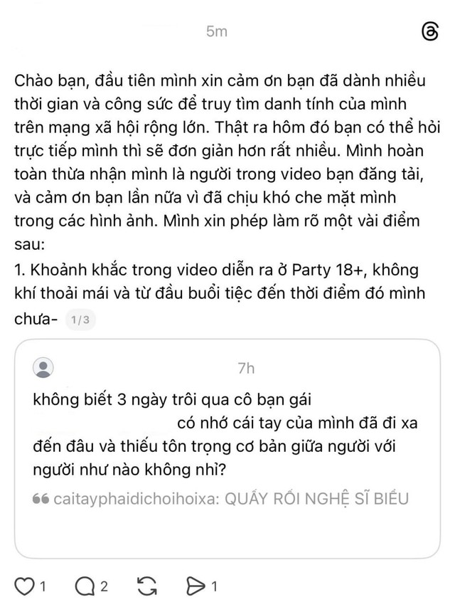 “Không thể bình thường hóa chuyện quấy rối nghệ sĩ nam”- Ảnh 5. “Không thể bình thường hóa chuyện quấy rối nghệ sĩ nam”- Ảnh 5.