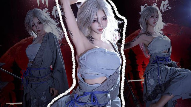 Hóa thân thành boss nữ Where Winds Meet, fan nhốn nháo đòi “solo 1-1” với coser- Ảnh 1.