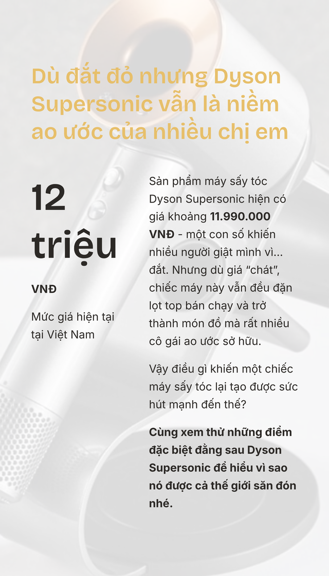 Dyson - chiếc máy sấy tóc đắt bằng cả con xe, phụ nữ toàn cầu đều khao khát- Ảnh 5.