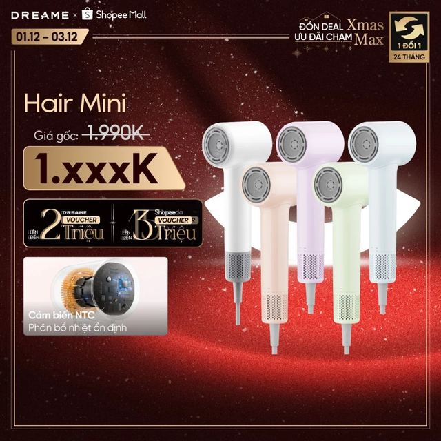 "Tóc khô thần tốc – đẹp – vào nếp ngay": 4 máy sấy tóc nên sắm trong năm 2025- Ảnh 2.