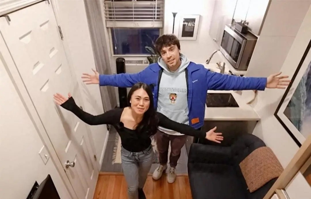 "Đặc sản" Hong Kong: 2 vợ chồng ở căn hộ 7m² vẫn thoải mái, 5 triệu người xem xin bái phục- Ảnh 1. "Đặc sản" Hong Kong: 2 vợ chồng ở căn hộ 7m² vẫn thoải mái, 5 triệu người xem xin bái phục- Ảnh 1.