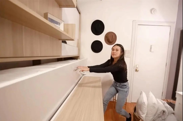 "Đặc sản" Hong Kong: 2 vợ chồng ở căn hộ 7m² vẫn thoải mái, 5 triệu người xem xin bái phục- Ảnh 16. "Đặc sản" Hong Kong: 2 vợ chồng ở căn hộ 7m² vẫn thoải mái, 5 triệu người xem xin bái phục- Ảnh 16.