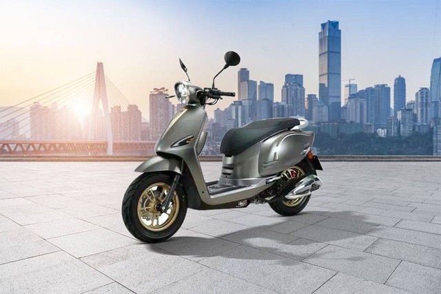 Xe tay ga đẹp như Vespa nhưng giá chỉ 30 triệu đồng, rẻ ngang Honda Vision - Ảnh 1.