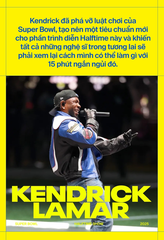 Kendrick Lamar tại Super Bowl Halftime Show: Lớn hơn cả âm nhạc - Ảnh 5.