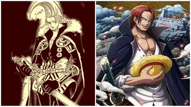 One Piece: So sánh đặc điểm của Shanks và gã cha Figarland Garling- Ảnh 1.