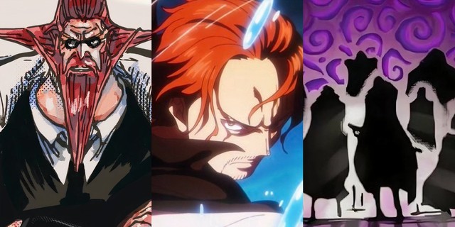 One Piece: So sánh đặc điểm của Shanks và gã cha Figarland Garling- Ảnh 3.