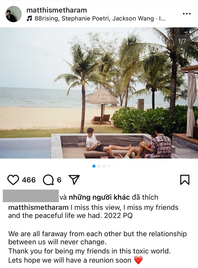 Chia sẻ mới nhất của Matthis thành tâm điểm- Ảnh 3. Chia sẻ mới nhất của Matthis thành tâm điểm- Ảnh 3.