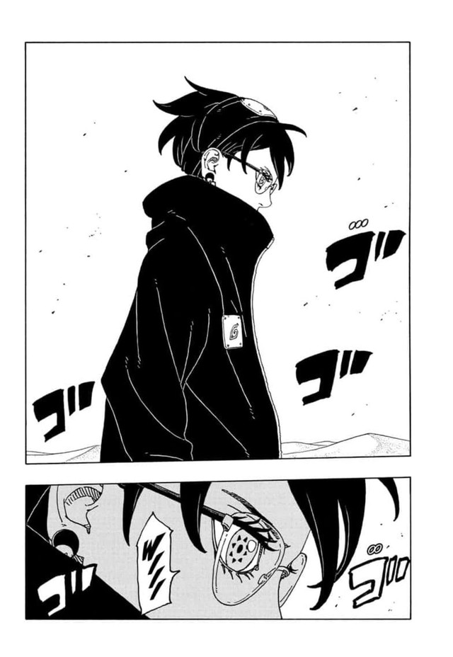 Boruto giải phóng Mangekyo Sharingan của Sarada và tiết lộ sức mạnh của nó- Ảnh 3.